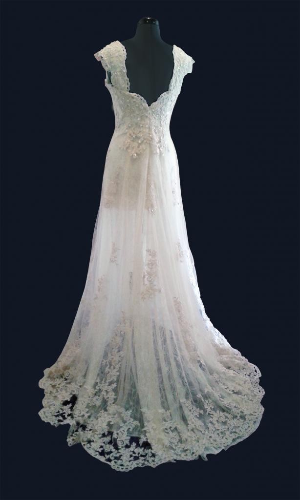 Robe de mariée Marina - vue de dos